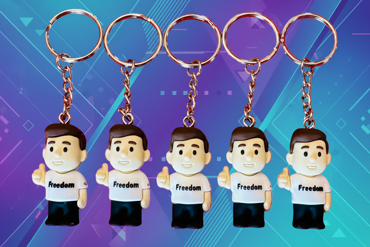 Pocket Freedom Keychain (Pack of 10) $2.00 each