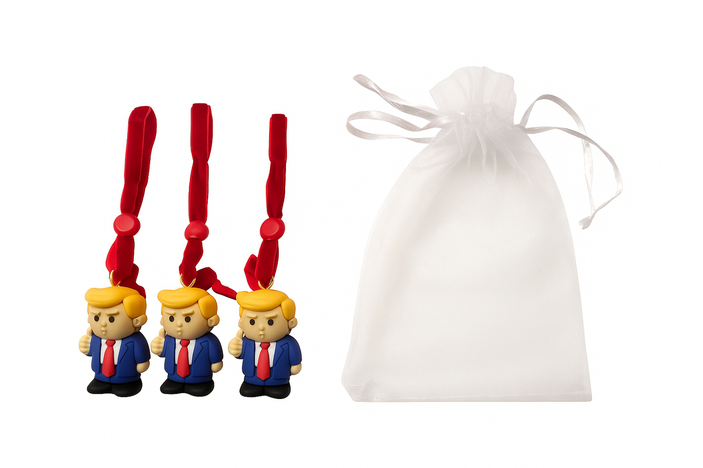 NEW Pocket POTUS Ornaments (Pack of 3) $4.98 each/$14.95