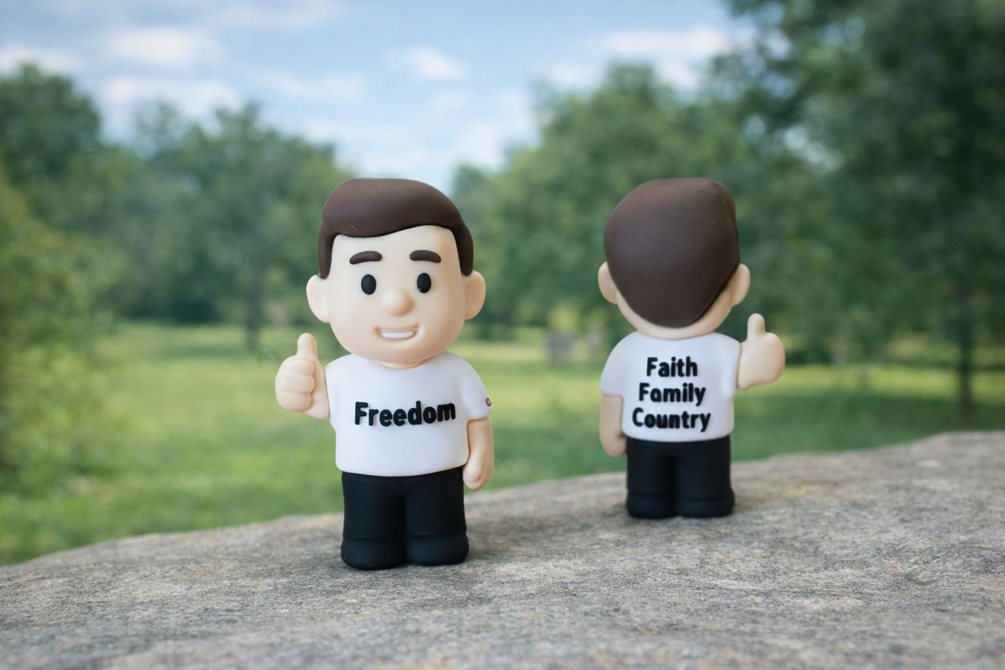 NEW Pocket Freedom Figurine (Pack of 5) $2.99 each/ $14.95