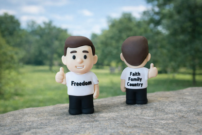 NEW Pocket Freedom Figurine (Pack of 5) $2.99 each/ $14.95